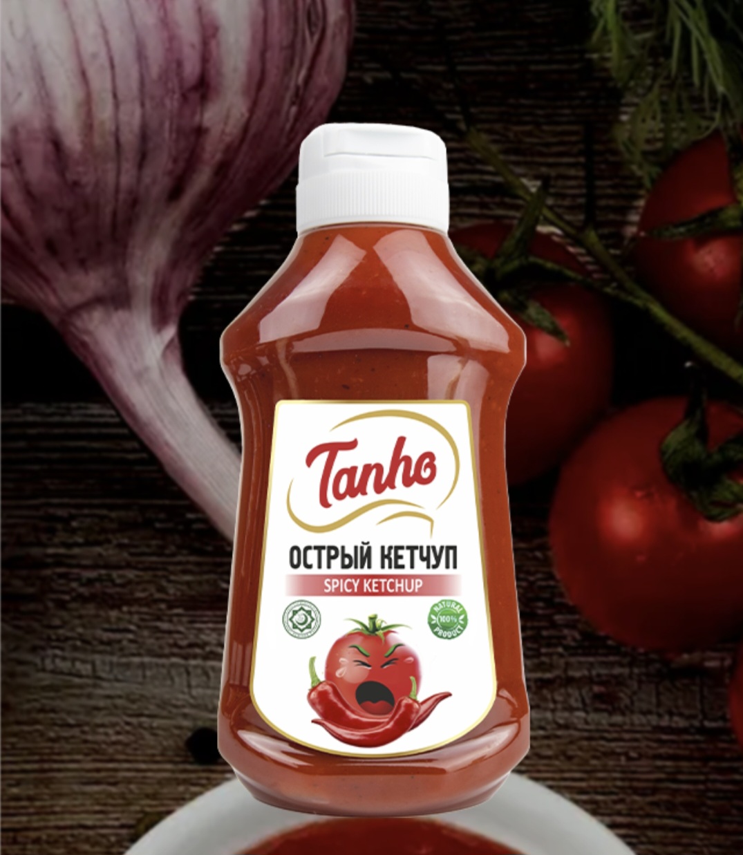 Tanho Кетчуп Острый  330 гр