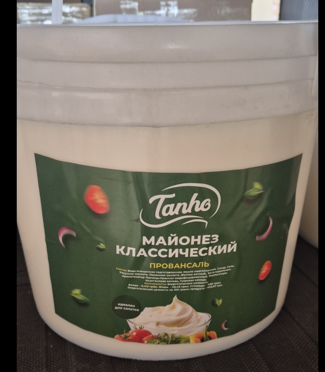 Tanho майонез премиум 10кг